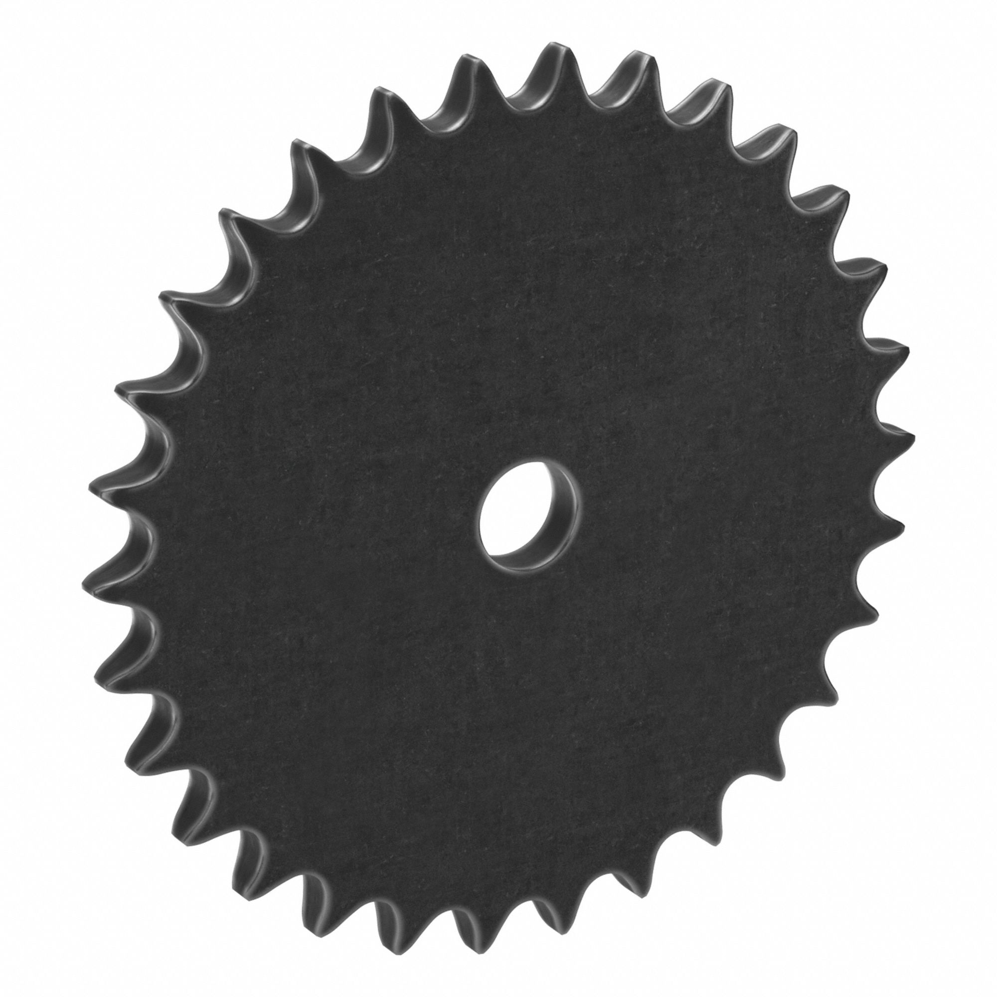 Roller Chain Sprocket: No Hub, For Single Strands, 50, 30 Teeth, 5.979 in Pitch Dia, Steel
