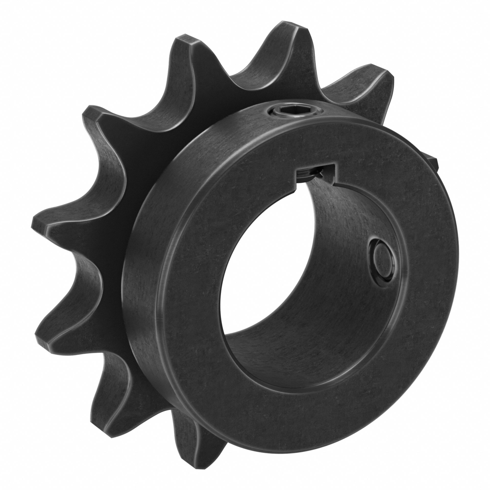 Roller Chain Sprocket: 50, For 5/8 in Chain Pitch, 1 3/16 in Bore Dia, 12 Teeth, Steel
