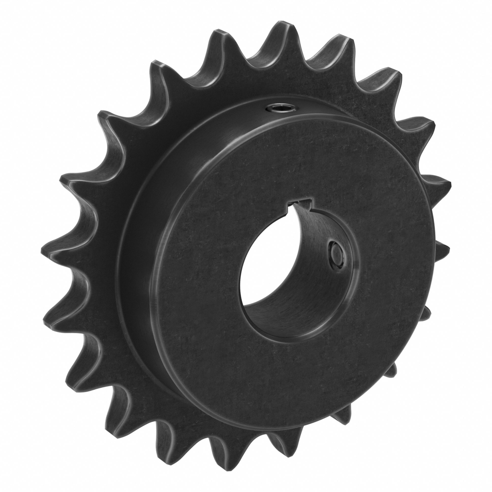 Roller Chain Sprocket: 50, For 5/8 in Chain Pitch, 1 3/16 in Bore Dia, 20 Teeth, Steel