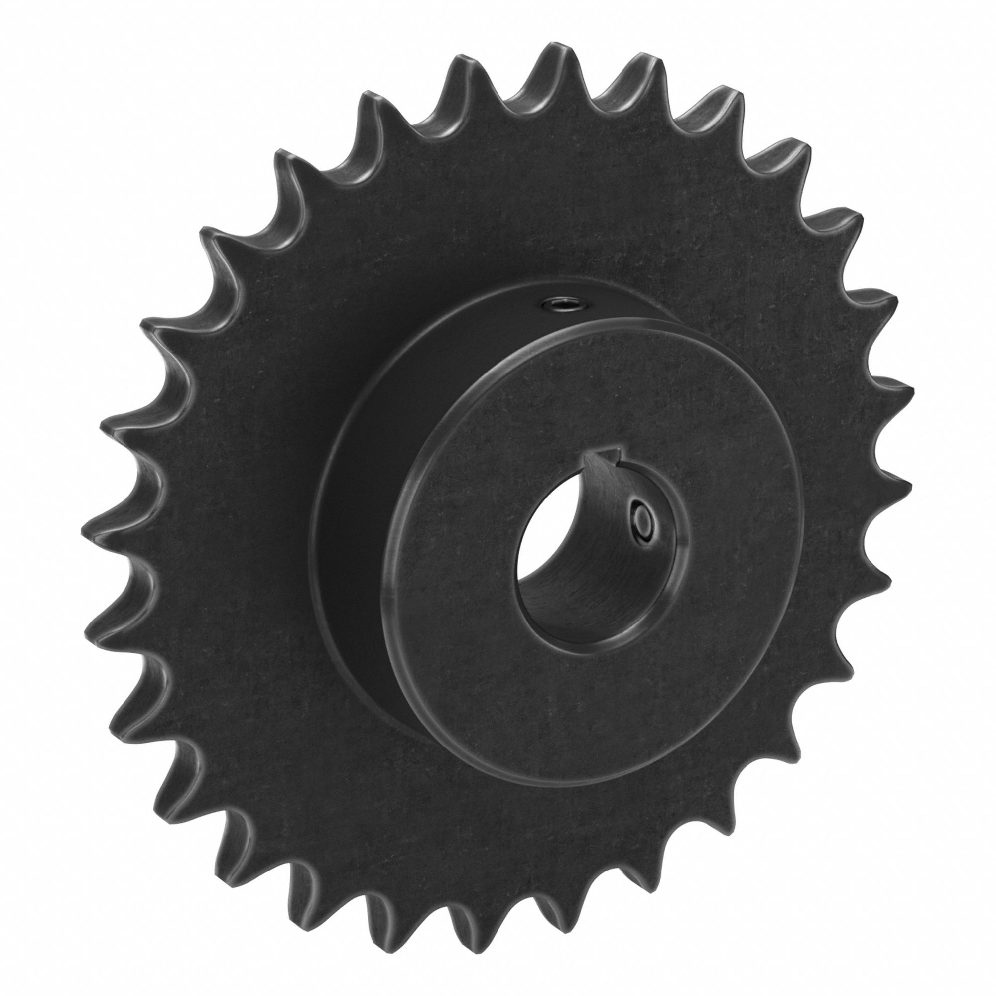 Roller Chain Sprocket: 50, For 5/8 in Chain Pitch, 1 1/8 in Bore Dia, 28 Teeth, Steel