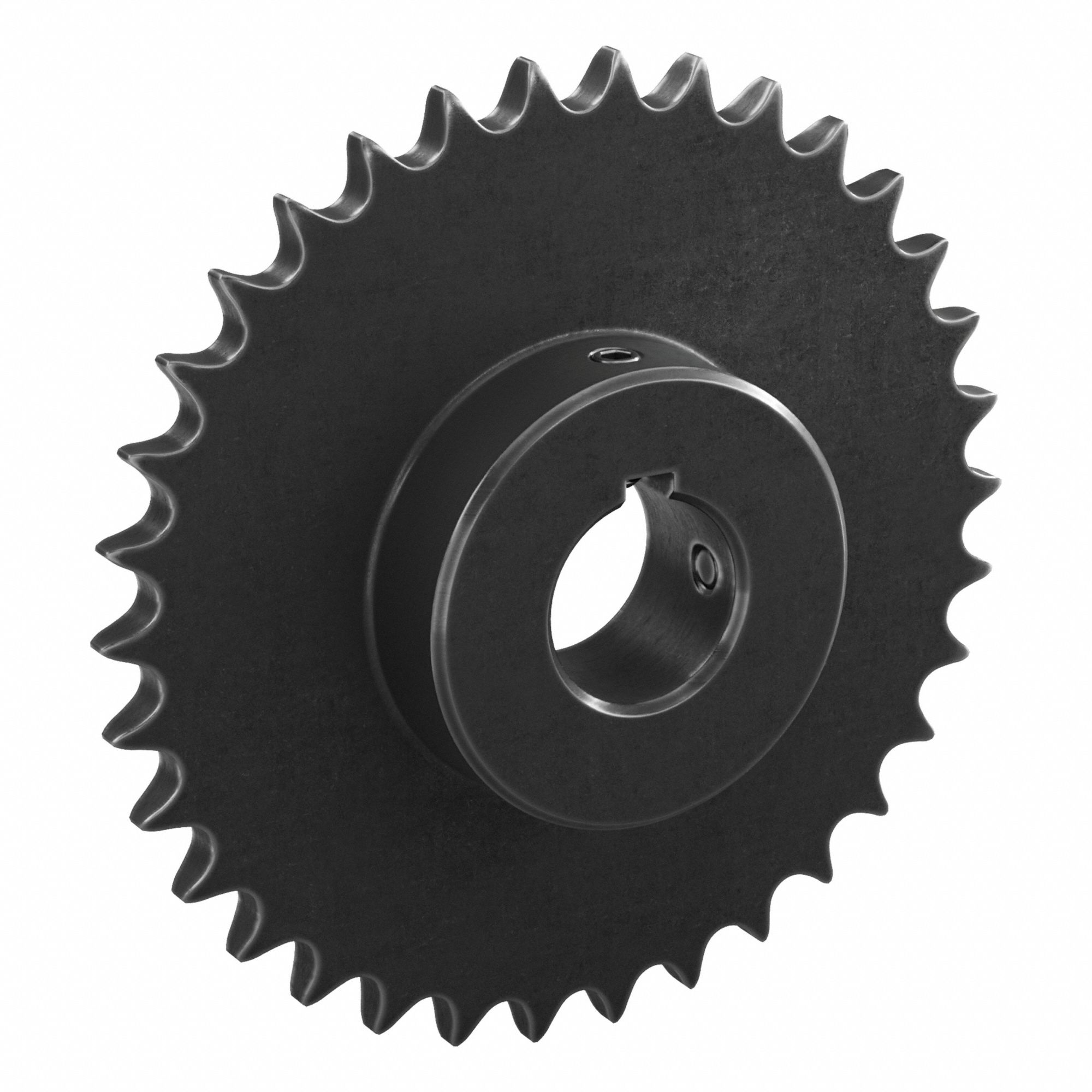 Roller Chain Sprocket: 50, For 5/8 in Chain Pitch, 1 7/16 in Bore Dia, 34 Teeth, Steel