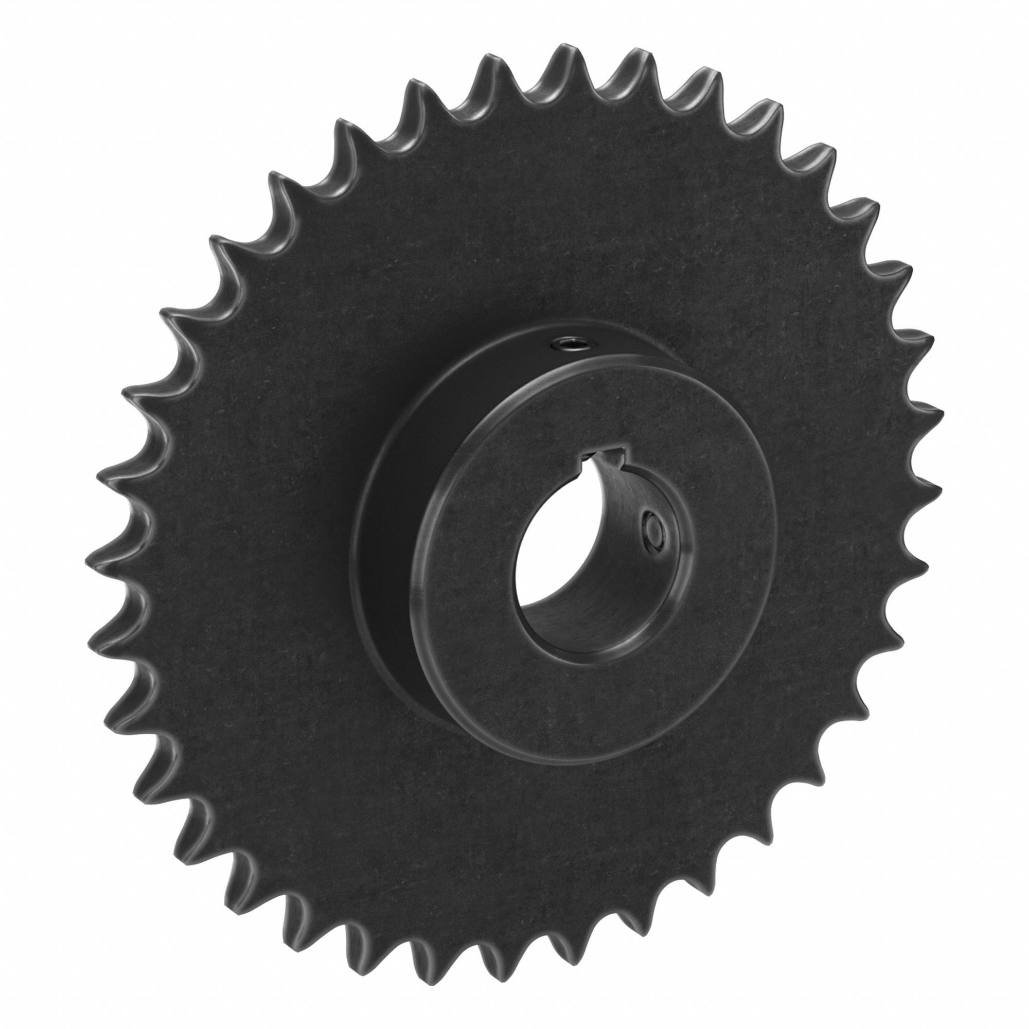Roller Chain Sprocket: 50, For 5/8 in Chain Pitch, 1 7/16 in Bore Dia, 36 Teeth, Steel