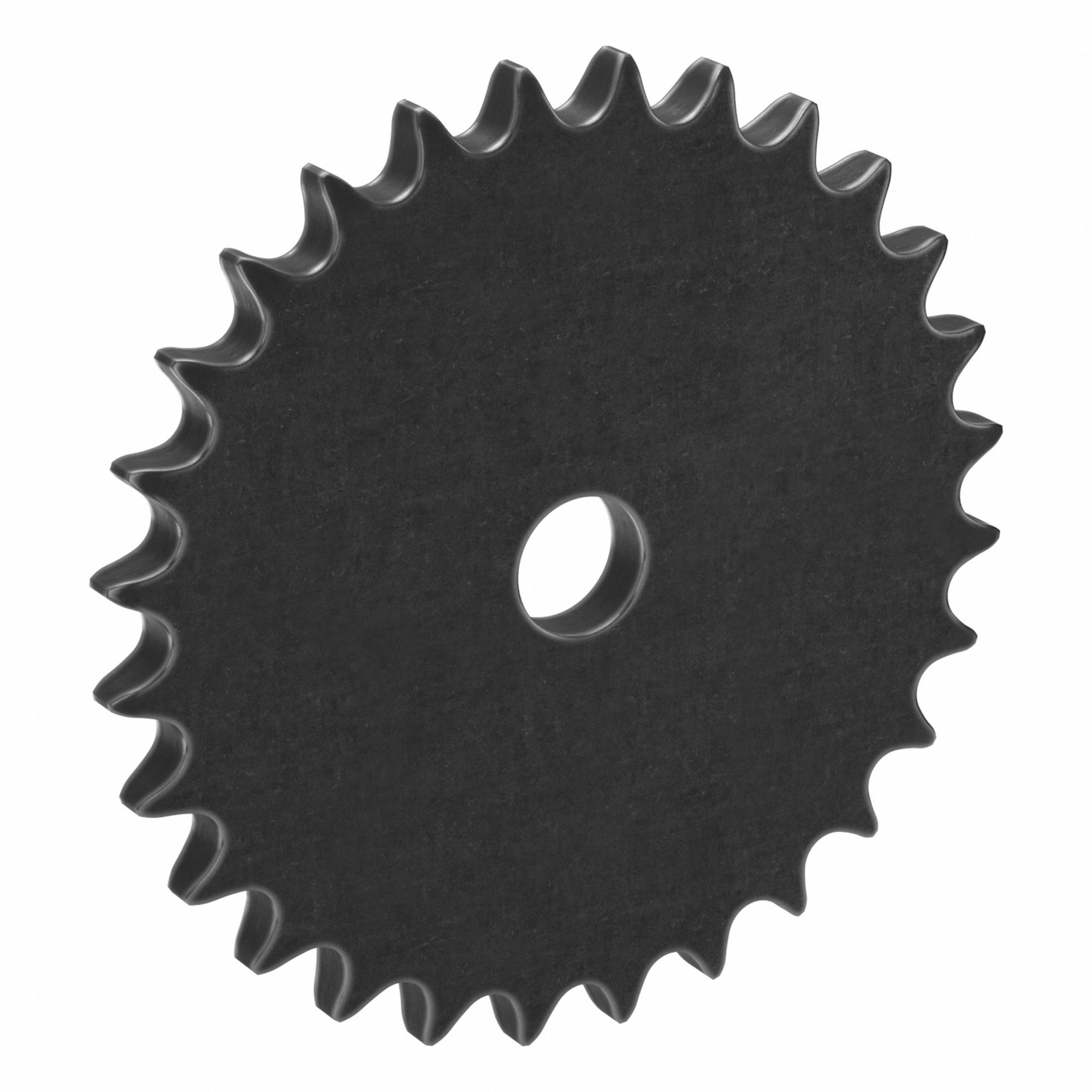 Roller Chain Sprocket: No Hub, For Single Strands, 60, 28 Teeth, 6.698 in Pitch Dia, Steel