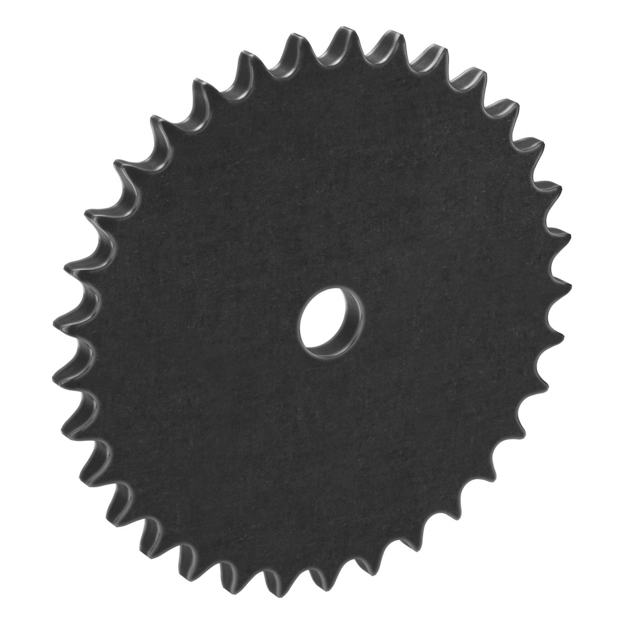 Roller Chain Sprocket: No Hub, For Single Strands, 60, 33 Teeth, 7.89 in Pitch Dia, Steel