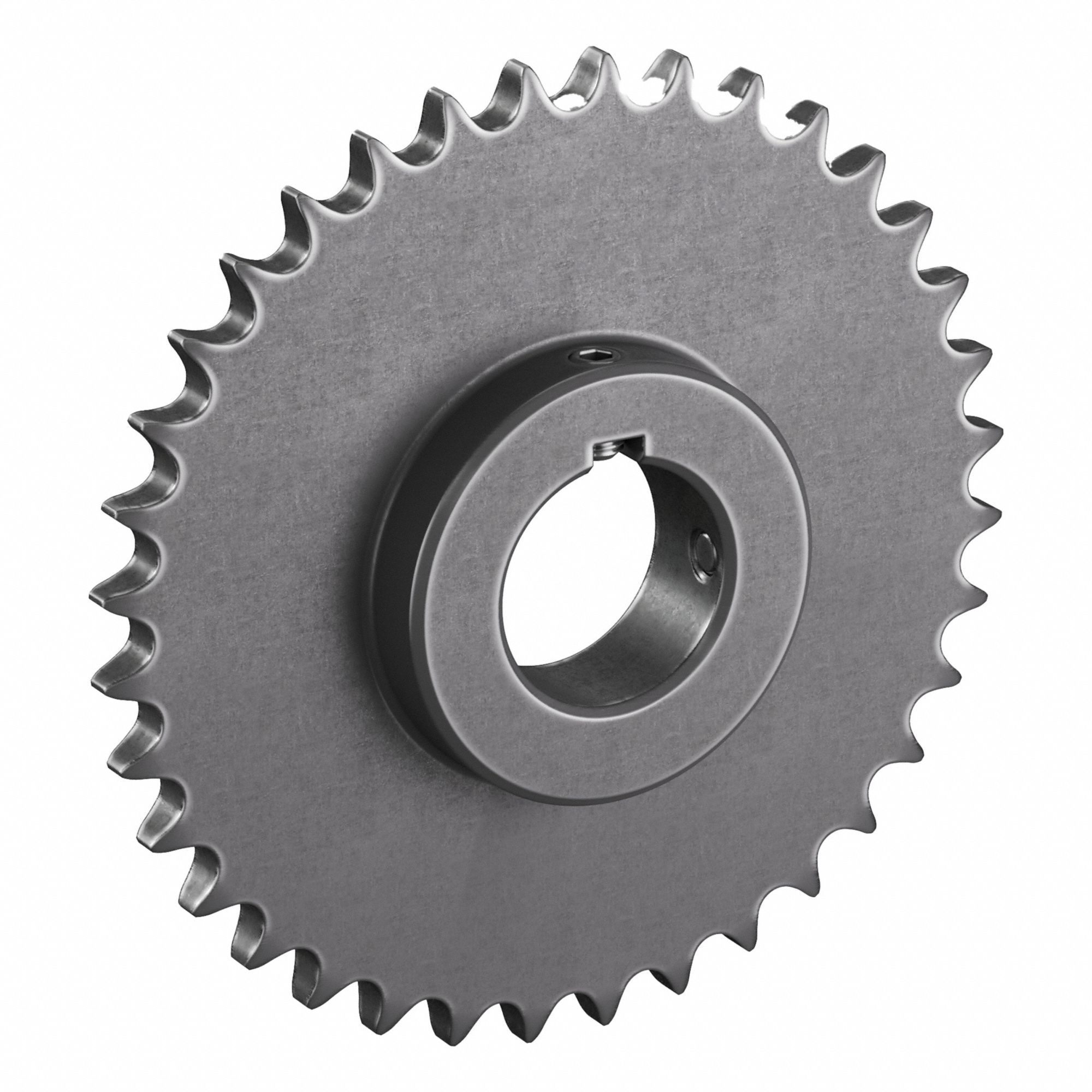 Roller Chain Sprocket: 60, For 3/4 in Chain Pitch, 2 3/16 in Bore Dia, 36 Teeth, Steel