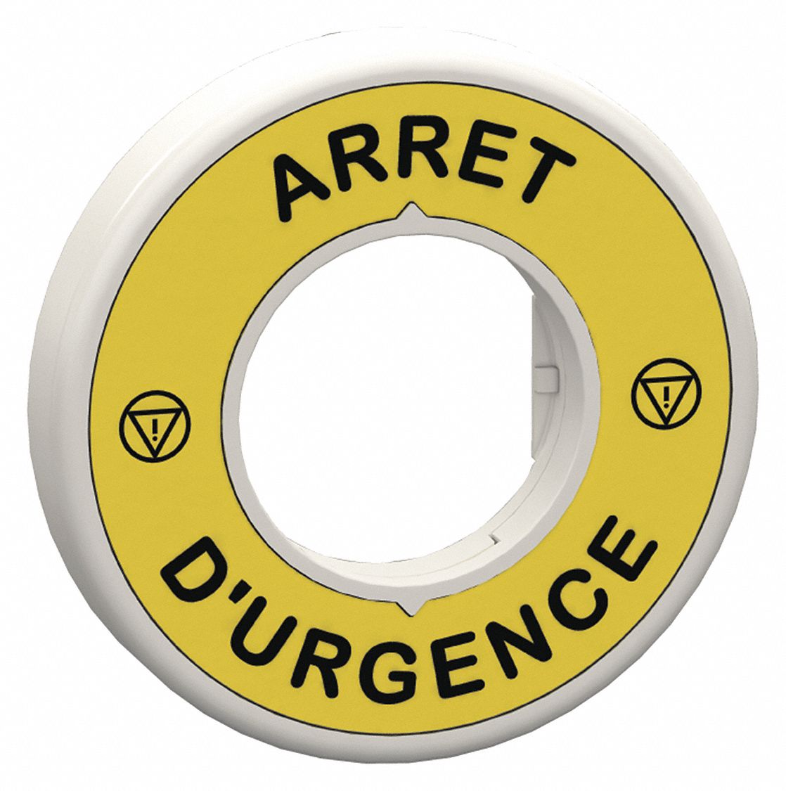 LegendRing, ArretD'Urgence, Blk/Ylw, Round