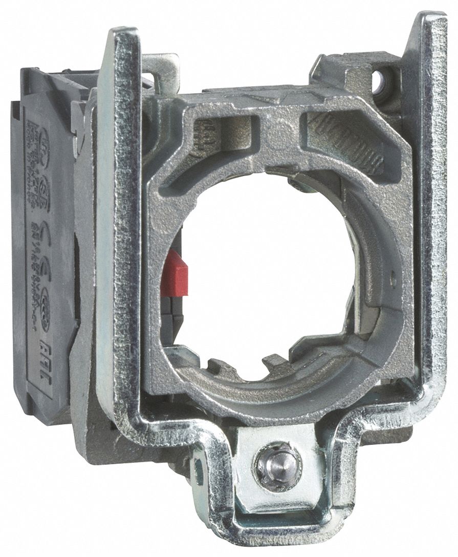 Contact Block: 22 mm Panel Mounting Size, 1NC, Momentary, ZB4 Series
