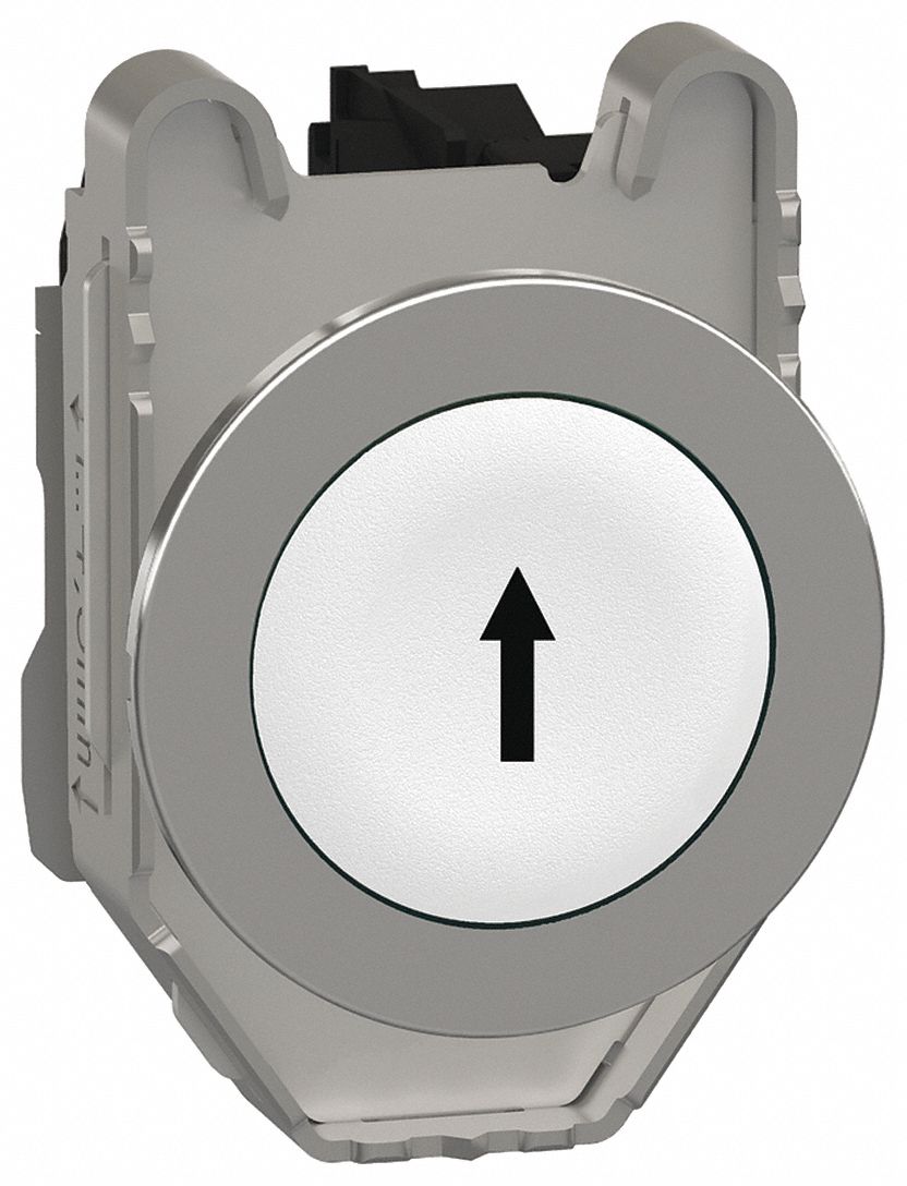 FlushPushButtonOperator, NonIllum, Wht, 1NO