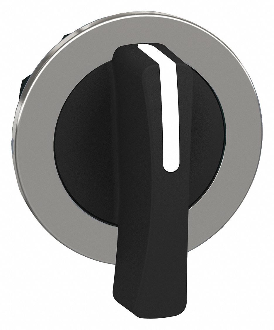 Long-Handled Selector Switch: 30 mm Panel Mount Size, 3 Positions, Series XB4