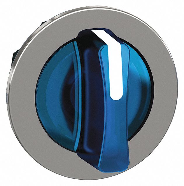 Short-Handled Selector Switch: 30 mm Panel Mount Size, 3 Positions, Series XB4