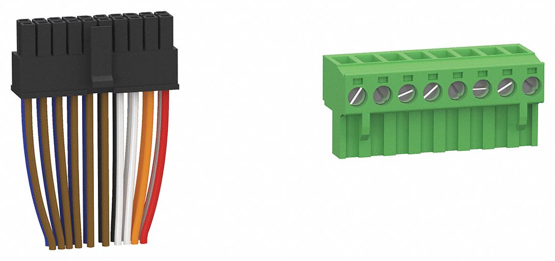 SCHNEIDER ELECTRIC Connector 1m Cable/Quick Connect Terminals 55WT14