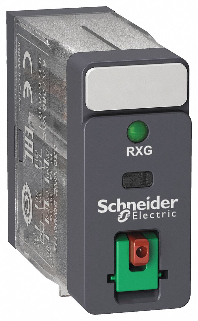 Schneider Electric Plug In Relay 2v Ac Coil Volts 5a 250v Ac Contact Rating Relay 55wz Rxg22m7 Grainger