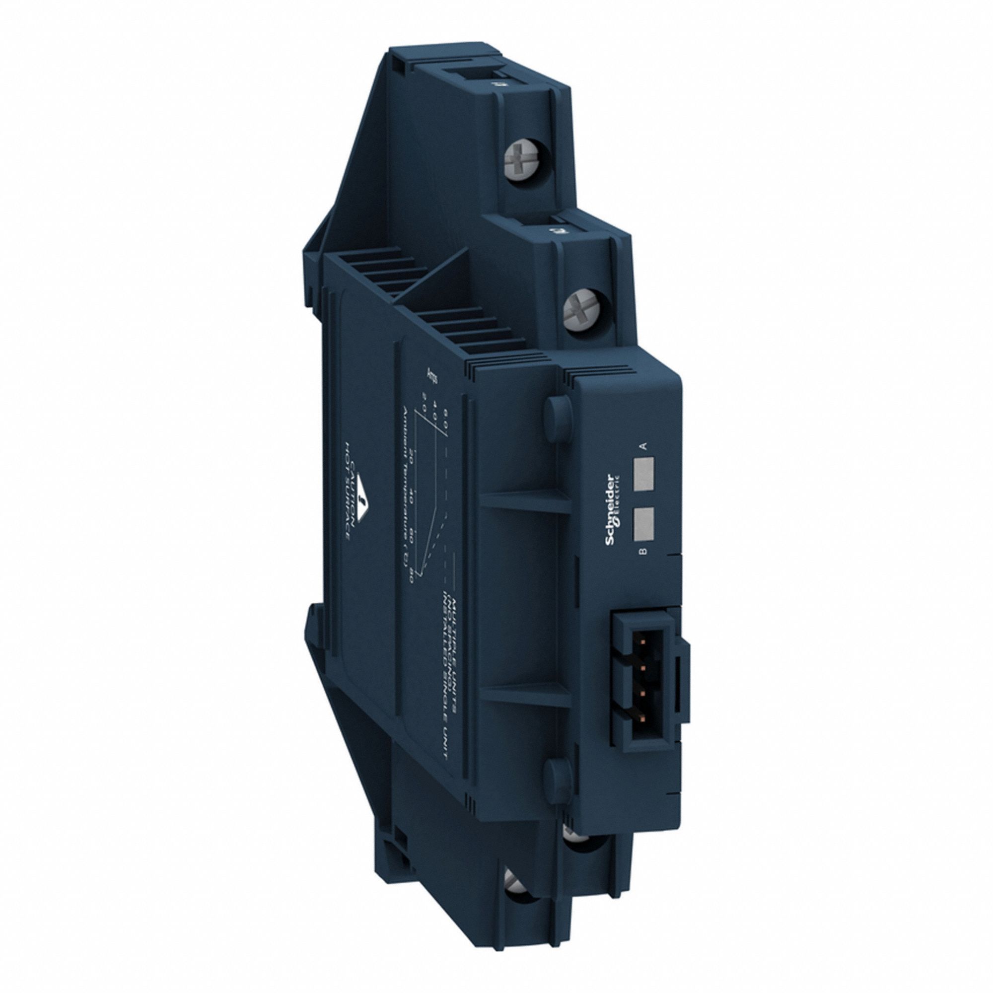 Solid State Relay: DIN-Rail Mounted, 6 A Max Output Current, SCR, AC Output