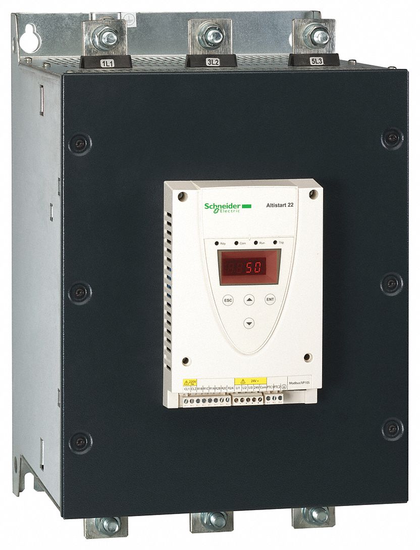 SCHNEIDER ELECTRIC 3 Phase, Soft Start, 590 A Output Current, 230 to