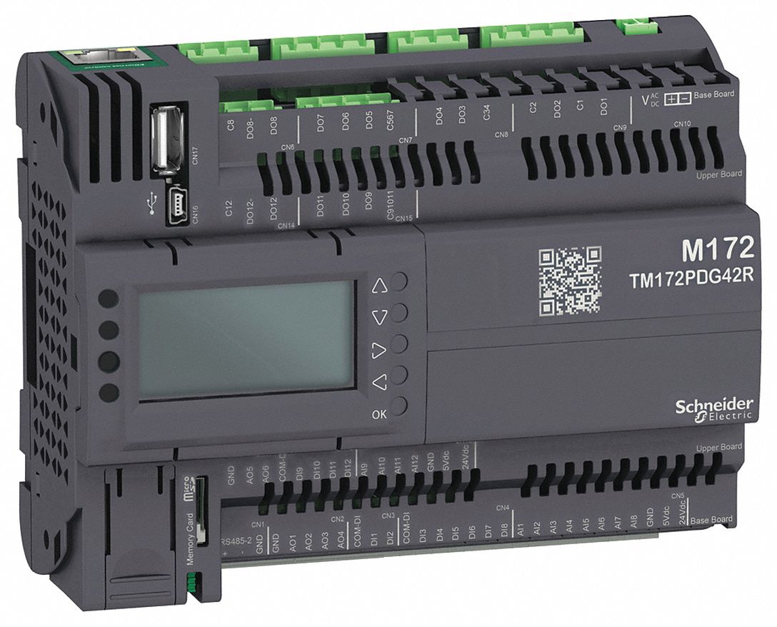 SCHNEIDER ELECTRIC Programmable Relay, 20 to 38V DC, 24V AC Input