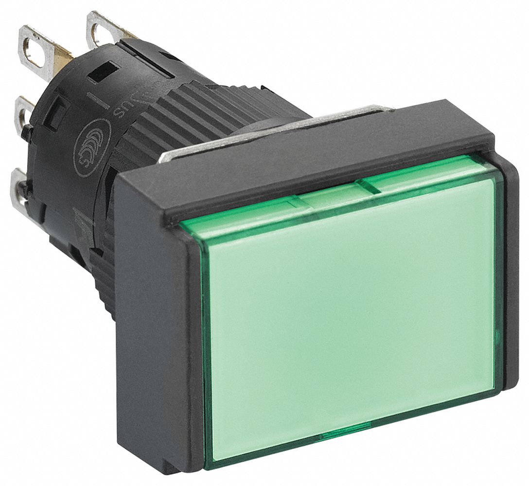 SCHNEIDER ELECTRIC, Push Button, Momentary, Push Button 55WP42XB6EDW3B1P Grainger