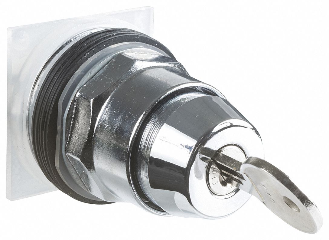 SCHNEIDER ELECTRIC, 2 Position, 30 mm Panel Mounting Size, Selector ...