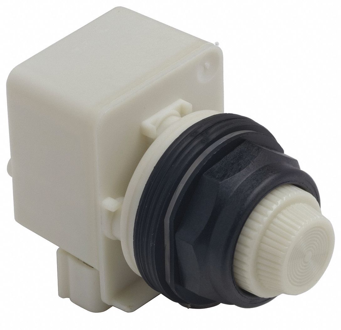 Pilot Light: 30 mm Panel Mounting Size, White, LED, 9001SK Series