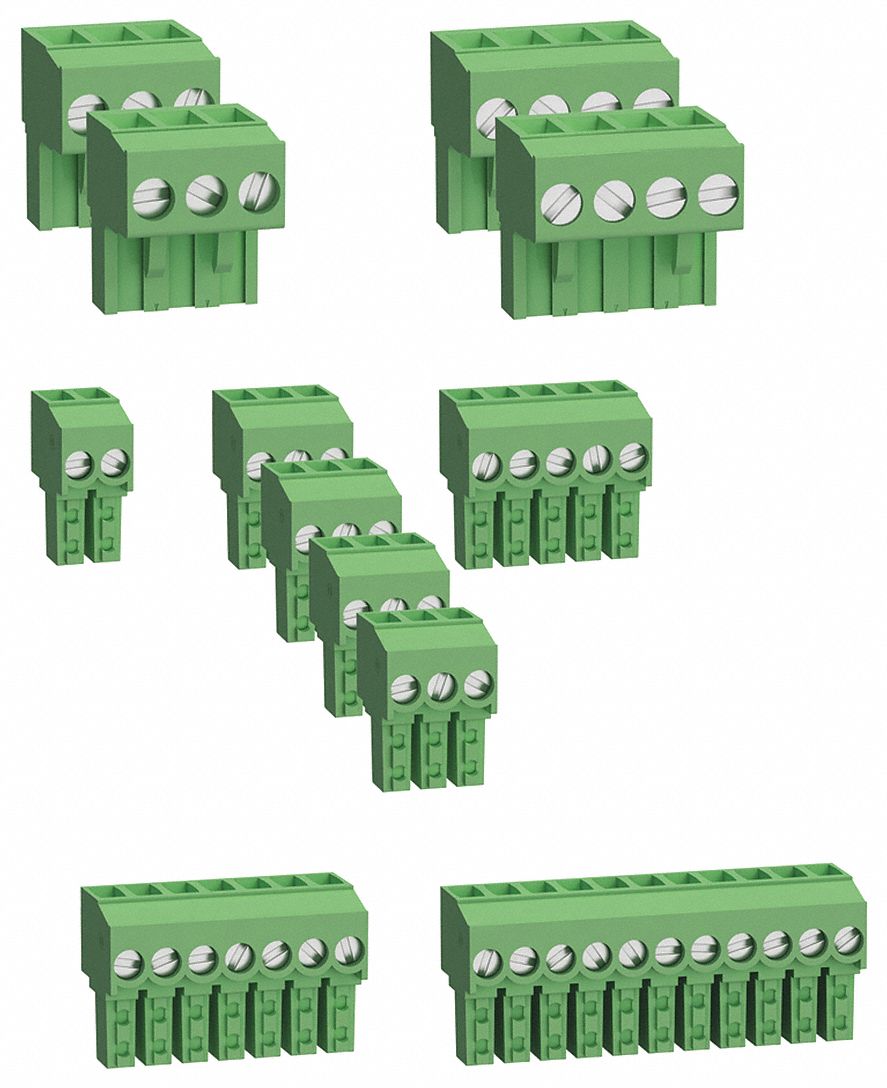 SCHNEIDER ELECTRIC Terminal Block 55WT26TM172ASCTB28 Grainger