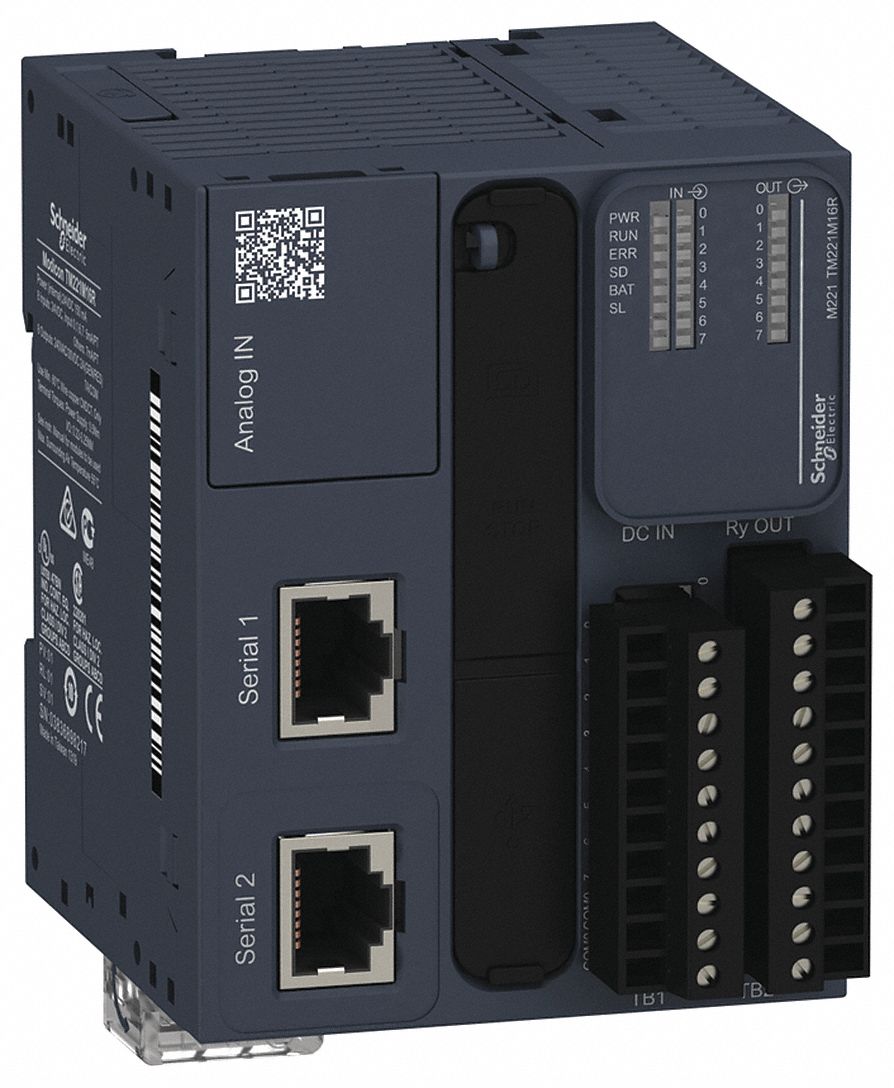 PLC: (8) Logic, (8) Relay, 24V AC : 24V DC