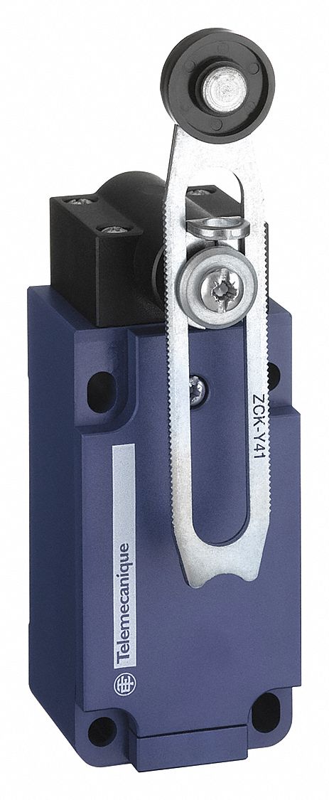 Limit switch: Roller Lever, XCKS, 0.22 in Roller Wd, 0.75 in Arm Wd, XCKS141H7