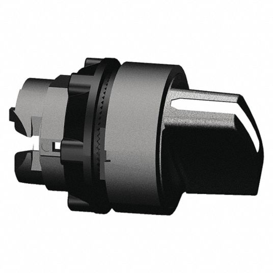 SCHNEIDER ELECTRIC, 22 mm Panel Mount Size, 3 Positions, Short-Handled ...