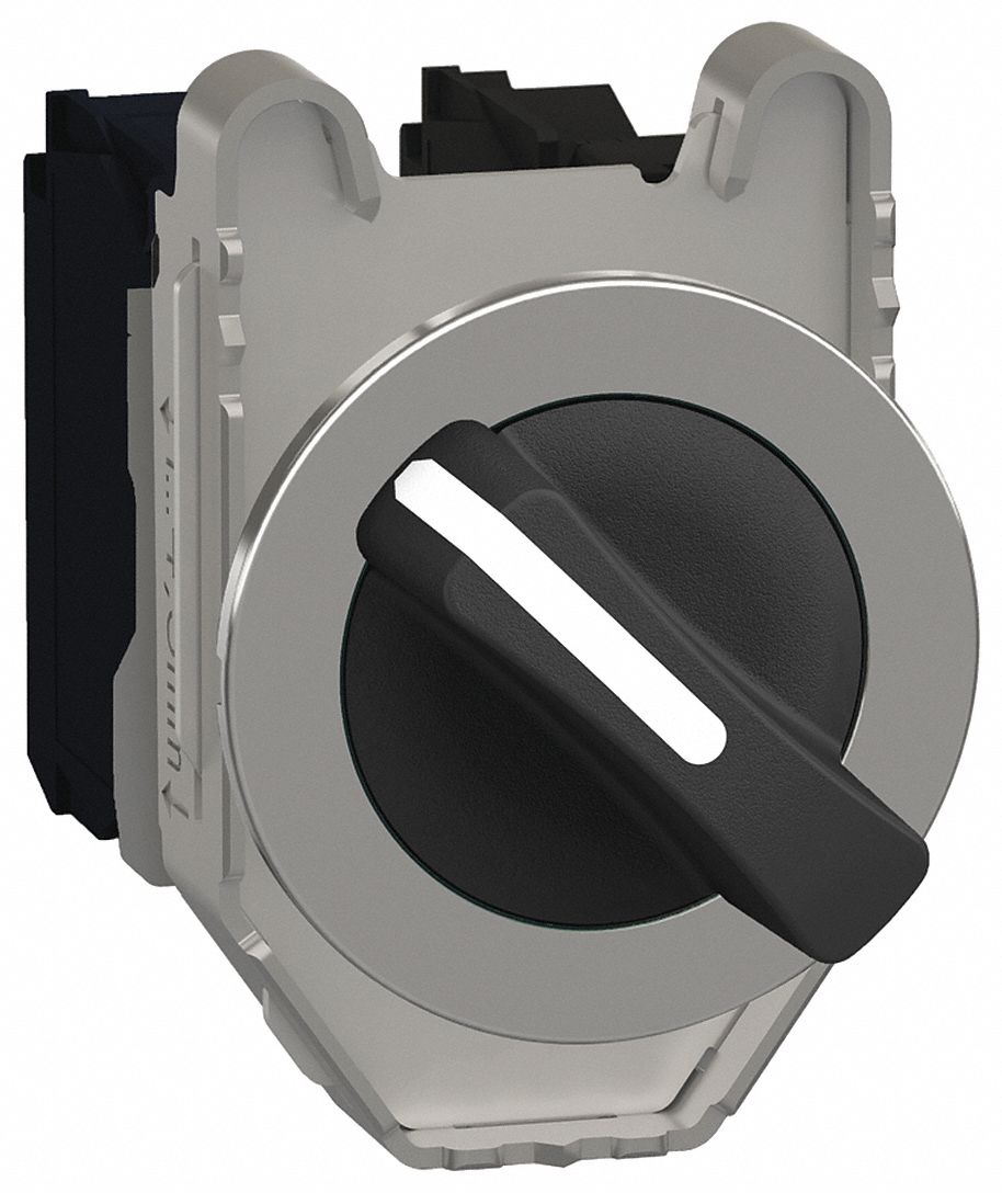 SCHNEIDER ELECTRIC, 30 mm Size, 2 Position, Selector Switch 55XA05XB4FD25 Grainger