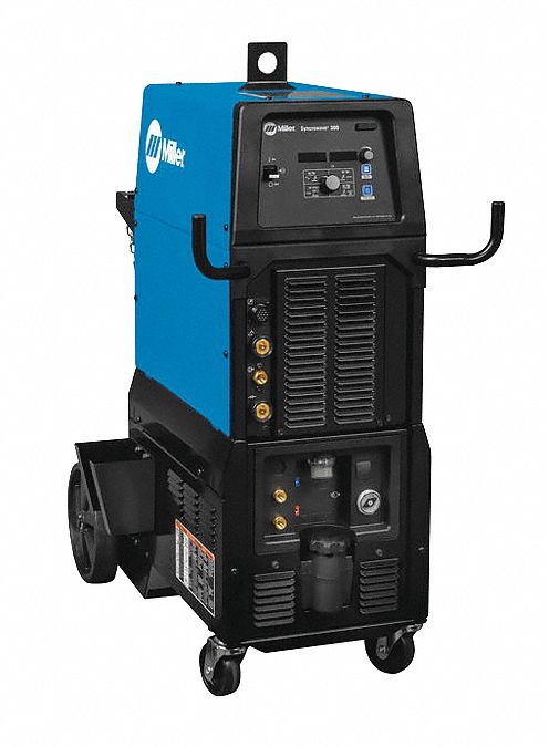 TIG WELDER, SYNCROWAVE 300, AC/DC, BASE MODEL WITH WATER COOLER, 300 A