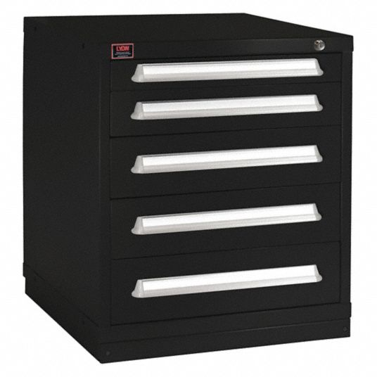 LYON, 30 in x 28 1/4 in x 59 1/4 in, 5 Drawers, Modular Drawer Cabinet ...