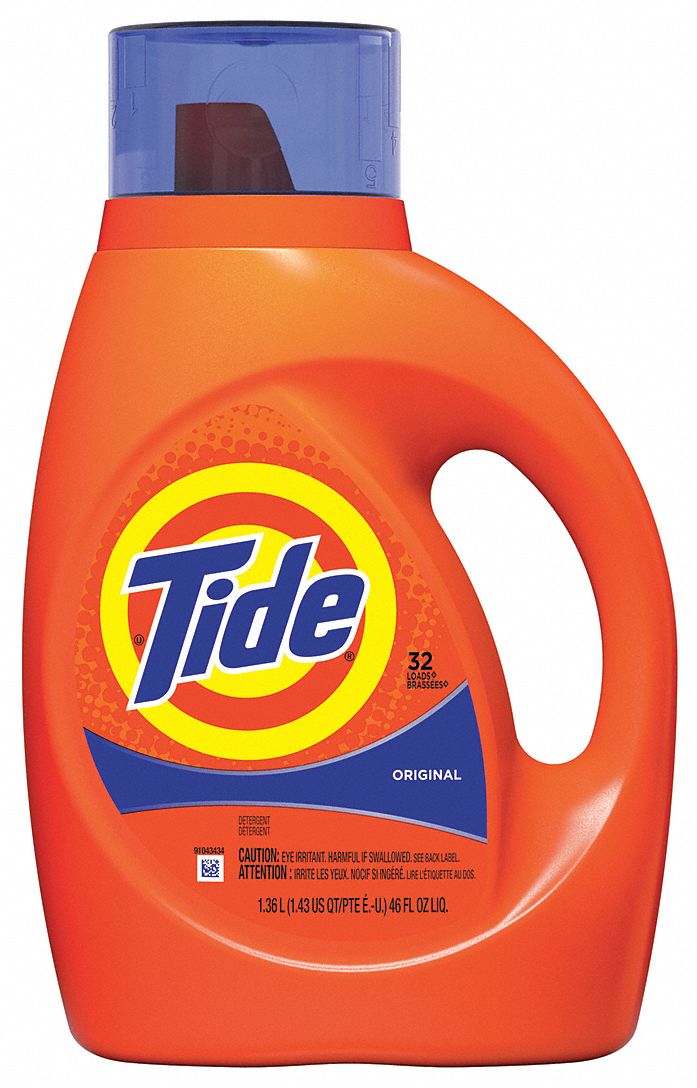 TIDE, Jug, 46 oz, Laundry Detergent - 55YC66|40213 - Grainger