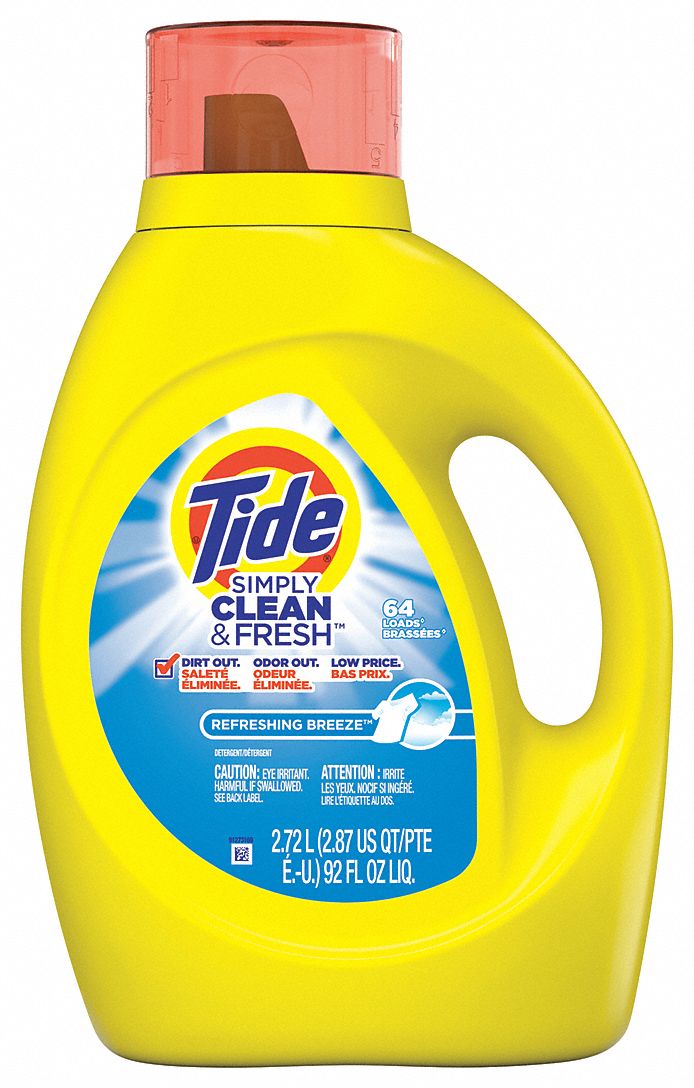 TIDE Laundry Detergent, Cleaner Form Liquid, Cleaner Container Type