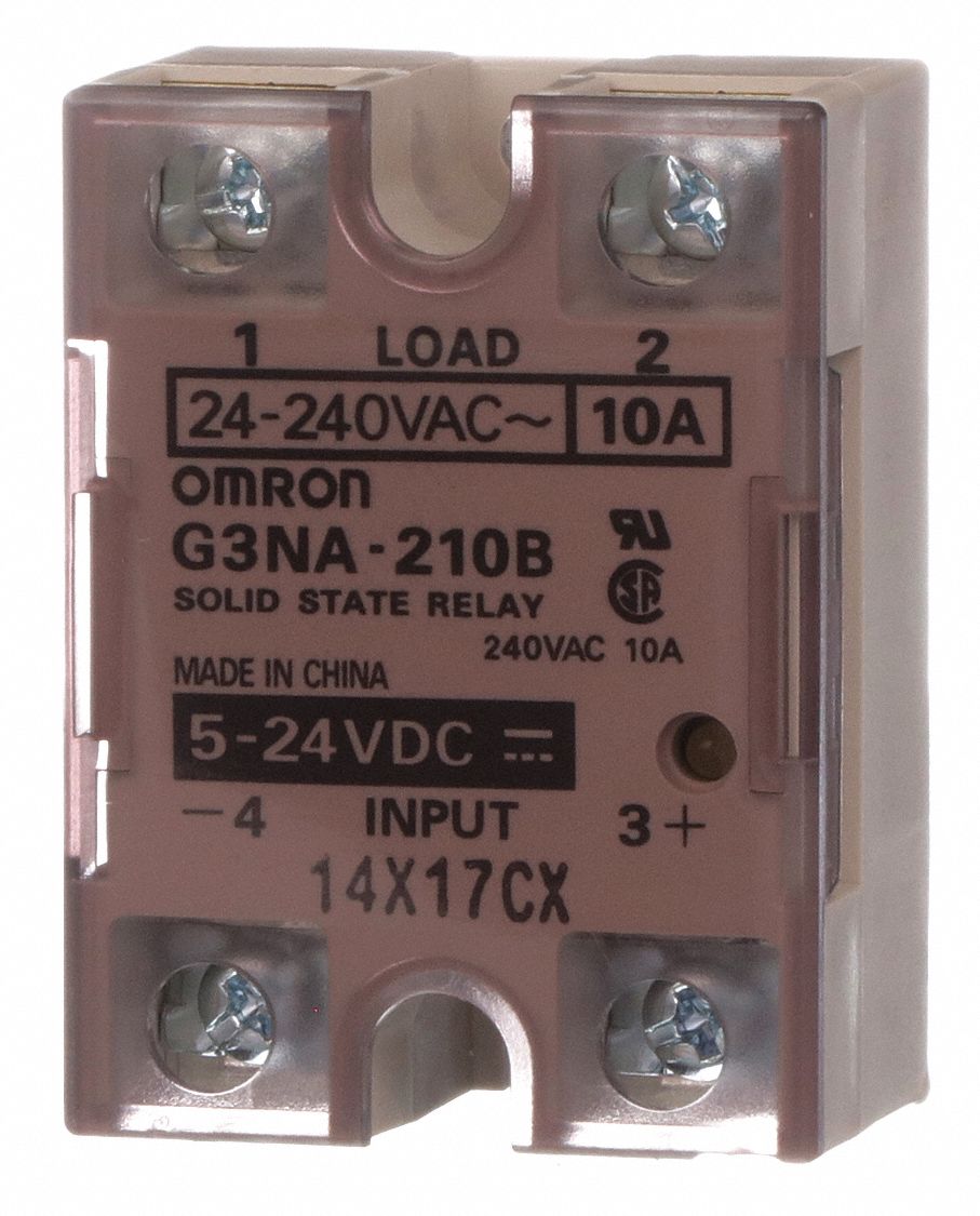 OMRON Solid State Relay: Surface Mounted, 10 A Max Output Current,  Phototriac, AC Output