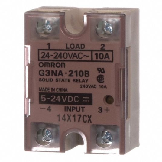 OMRON Solid State Relay: Surface Mounted, 25 A Max Output Current,  Phototriac, AC Output