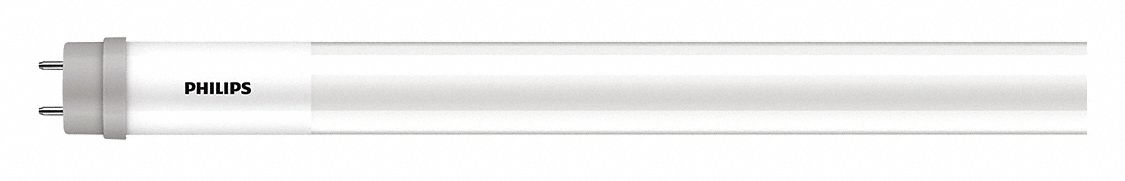 Linear LED Bulb: Type B, 4 ft Nominal Lg, T8, 9.9 W Watt, 32 W Watt Equivalency, 4000K