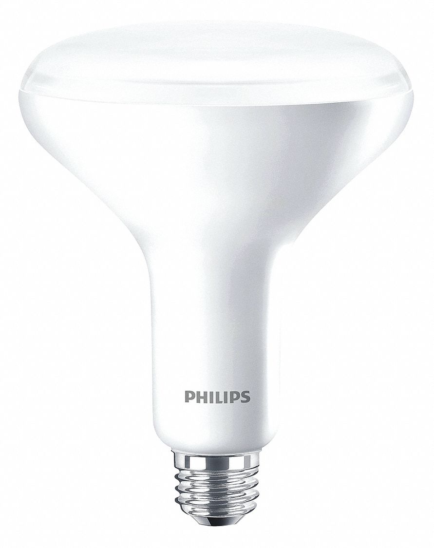 PHILIPS LED Bulb, BR30, Medium Screw (E26), 2,700 K, 1400 lm, 15W, 120V