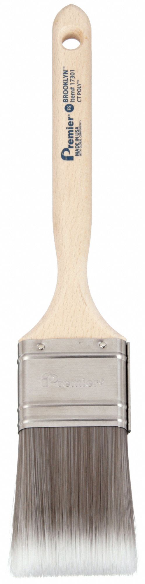 BROSSE,2PO,CADRE PLT,POLY,2 11/16PO LO