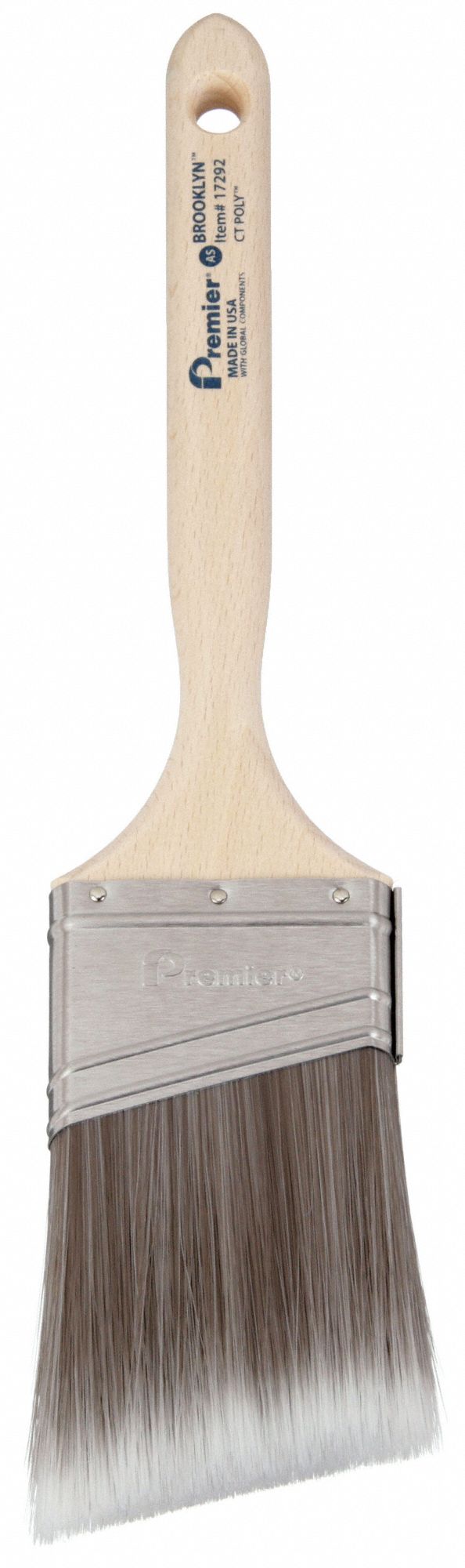 BROSSE,2,5PO,CADRE ANG,POLY,2 11/16PO LO