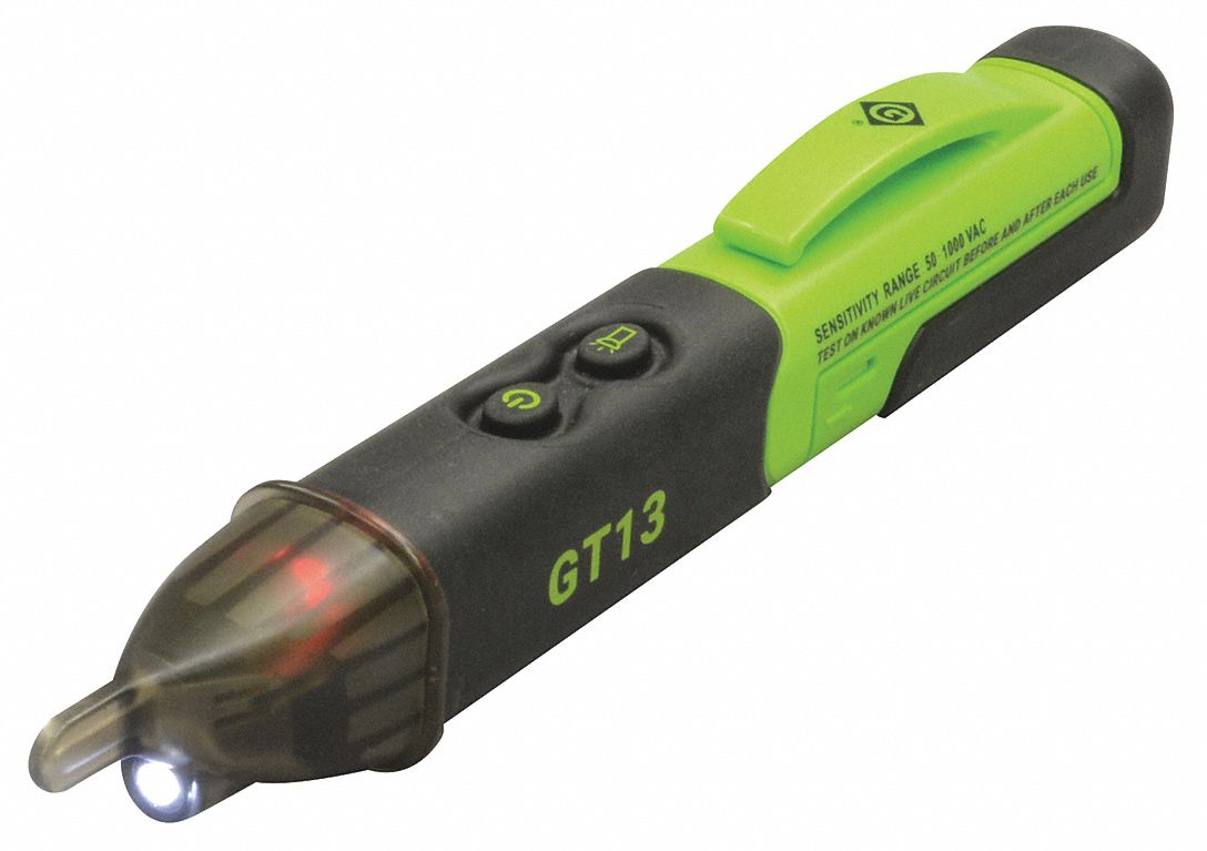 GREENLEE Voltage Detector 50 to 1000 AC V, CAT IV 1000V, With NCV