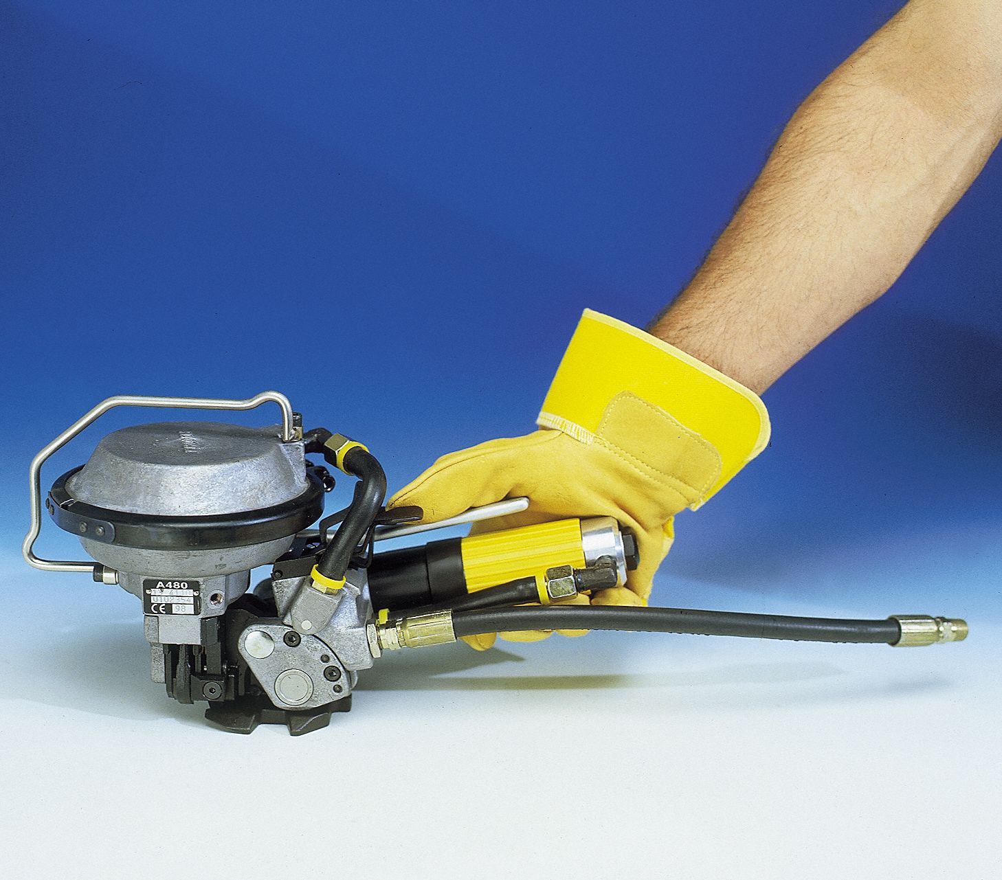 FROMM Strapping Tool Fits 3/4 in Strap Wd, Fits .015 to .025 Strap