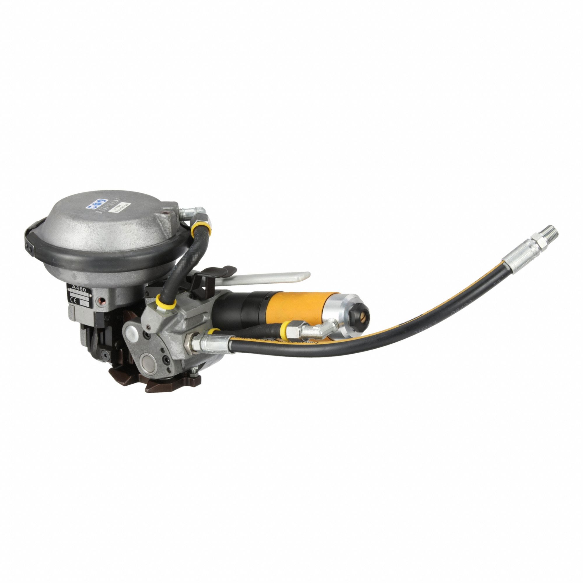 Strapping Tool: Fits 3/4 in Strap Wd, Fits .015 to .025 Strap Tensile, Round, 10 lb Tool Wt