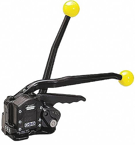 Strapping Sealer: Fits 3/4 in Strap Wd, Fits .021 to .025 Strap Tensile, Sealless, Flat