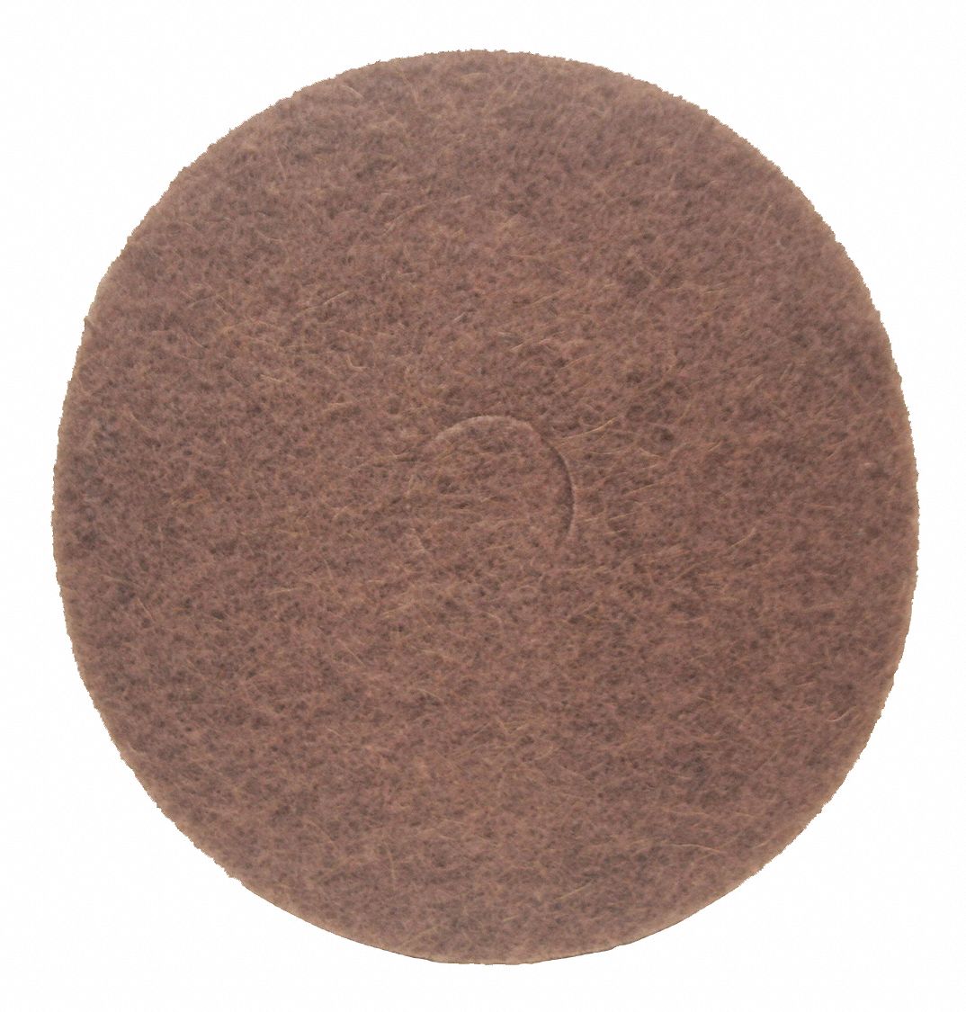 Burnishing Pad: Gray, 18 in Dia, Natural Blend, 2, 500 RPM Max Speed, Round, 5 PK