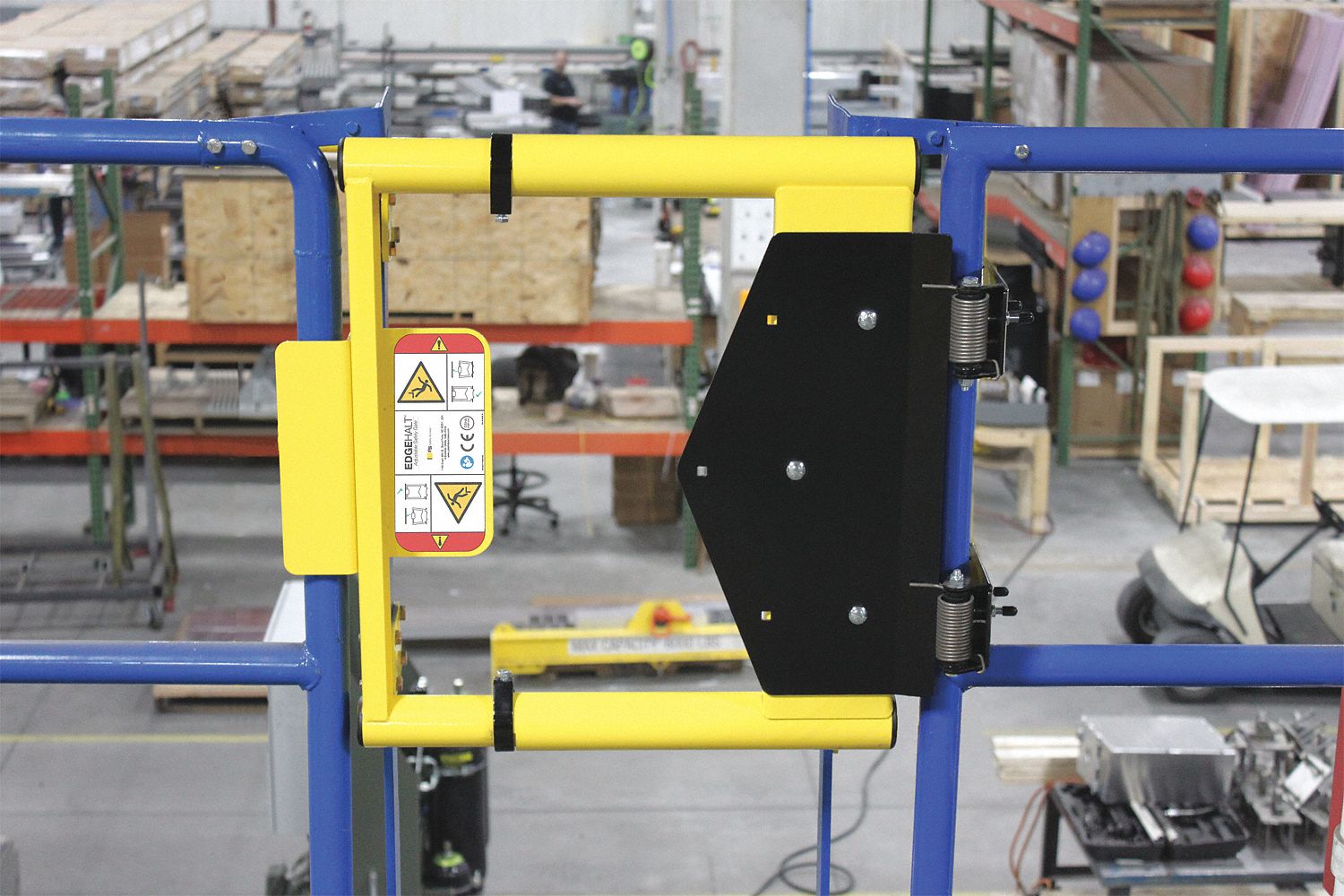 Single-Door Metal: Steel, For 18 in to 36 in Opening Wd, 24 1/4 in x 2 in, Adj