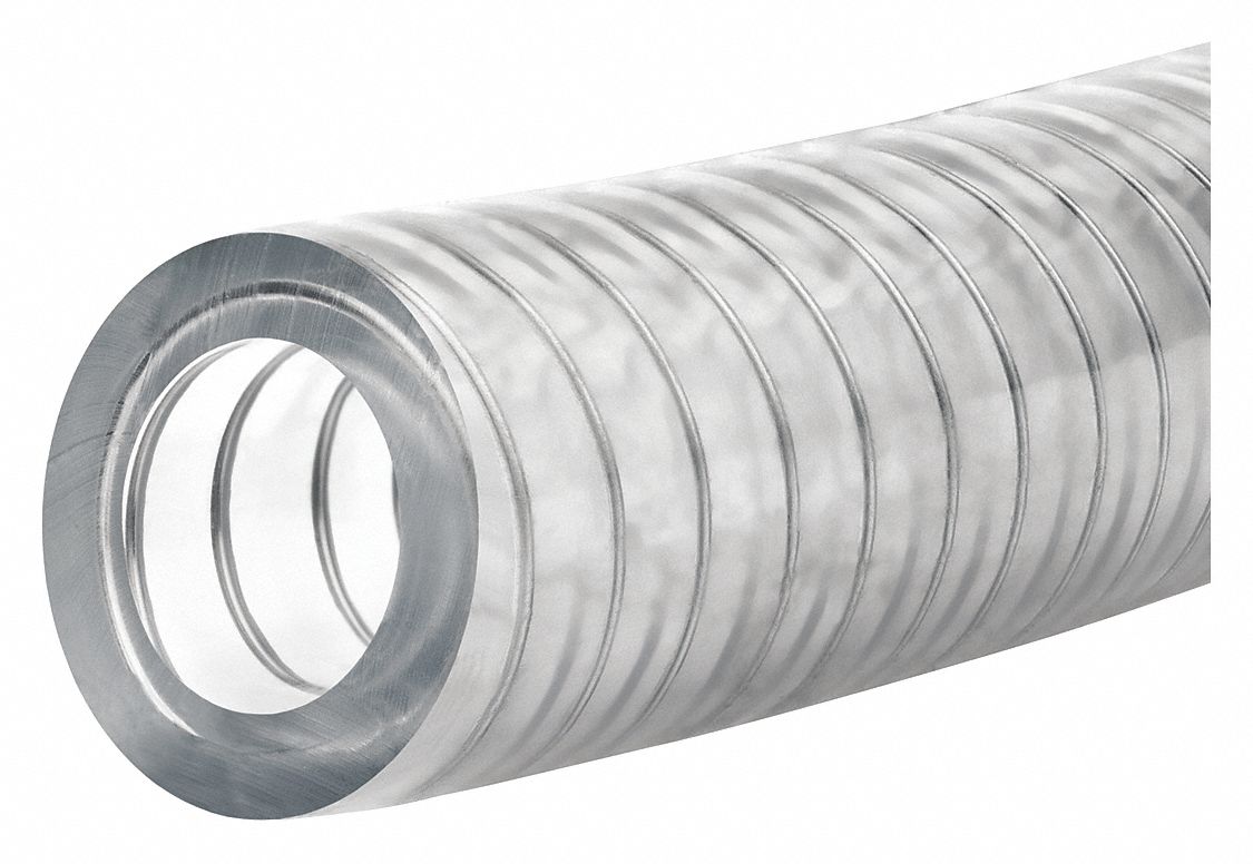 TUBE,TRANSPARENT,DIA INTERIEUR 2-1/2 PO