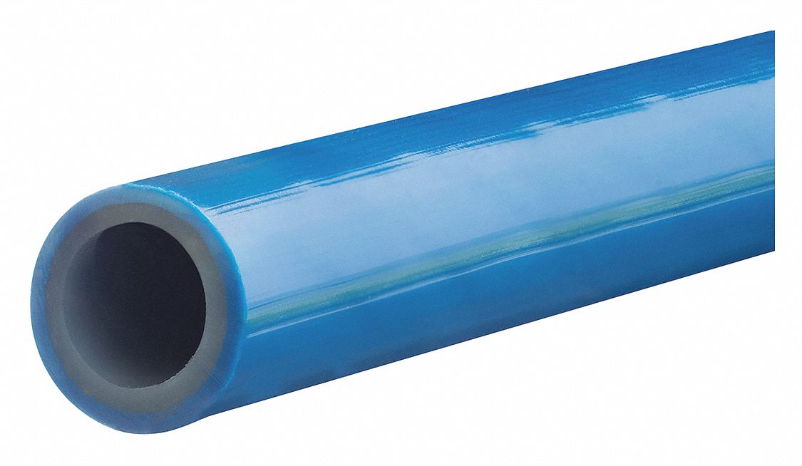 USA SEALING 2 ft Nylon Tubing, Shore D 68, 251/1000 in Inside Dia