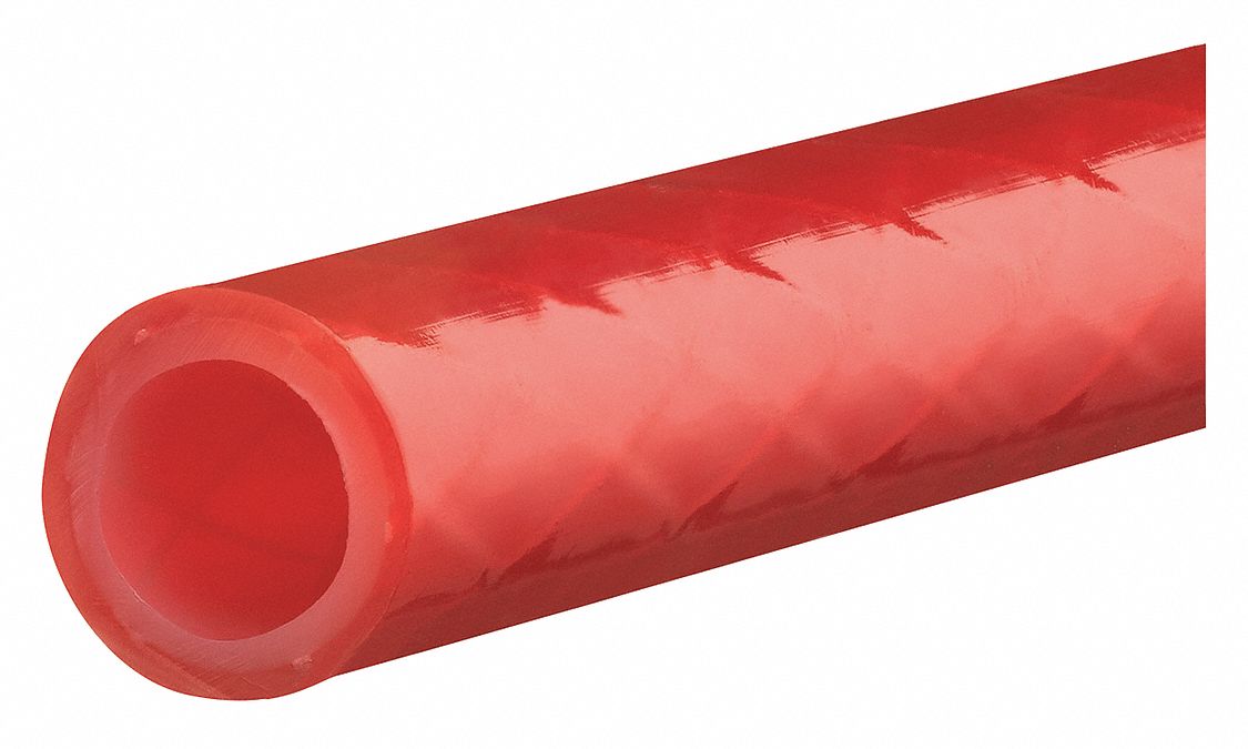 USA SEALING 10 ft Nylon Tubing, Shore D 65, 1/4 in Inside Dia. 55YP81ZUSAHT2733 Grainger