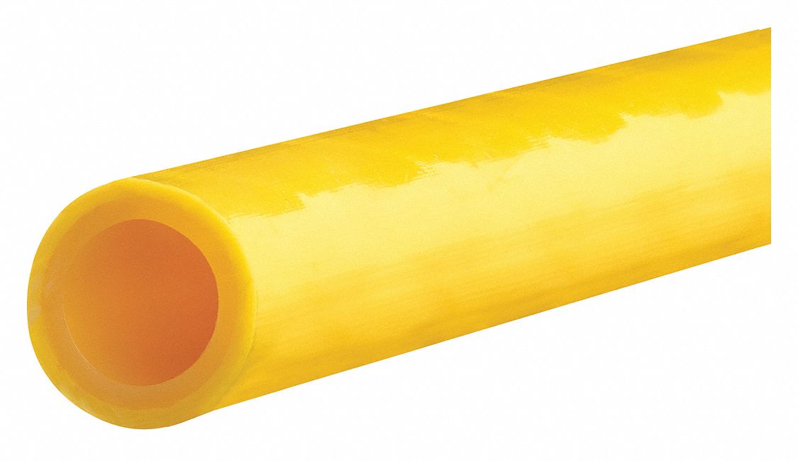USA SEALING 2 ft Nylon Tubing, Shore D 68, 251/1000 in Inside Dia