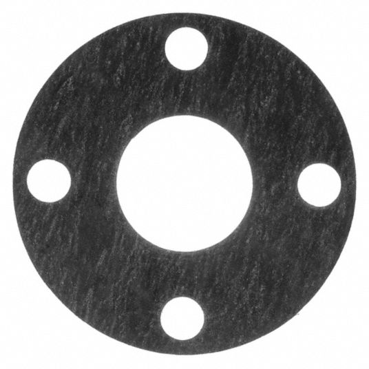 USA SEALING Aramid Fiber with Neoprene Binder Flange Gasket, 7 in ...