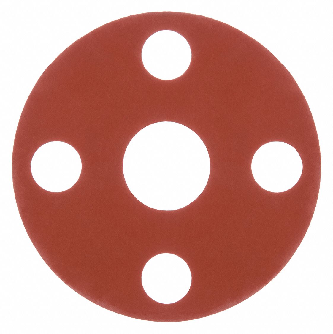 FULL FACE FLANGE GASKET: CLASS 150, SILICONE, FOR 1 IN PIPE, 1/16 IN THICK, 1 5/16 IN ID