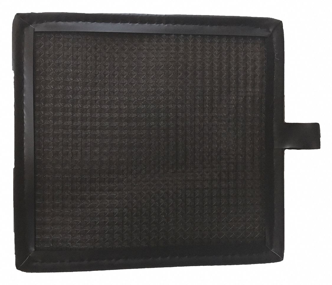 Air Filter: Air Filter, 55HE55, 1 Filters, Panel, Dust, Nylon, Steel, Frame Included
